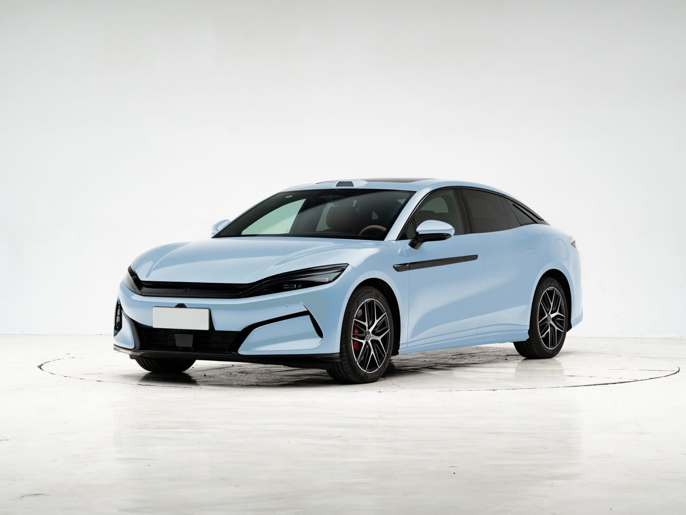 Crystal series colored PPF, gloss light blue