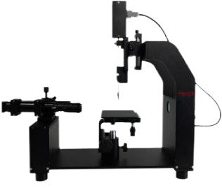 Water droplet contact angle tester