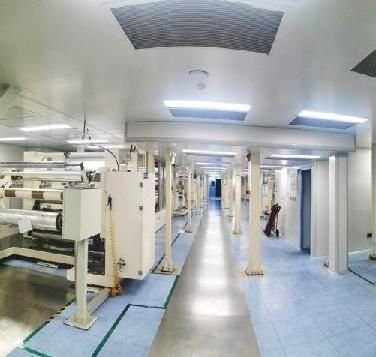 Cleanroom production hall